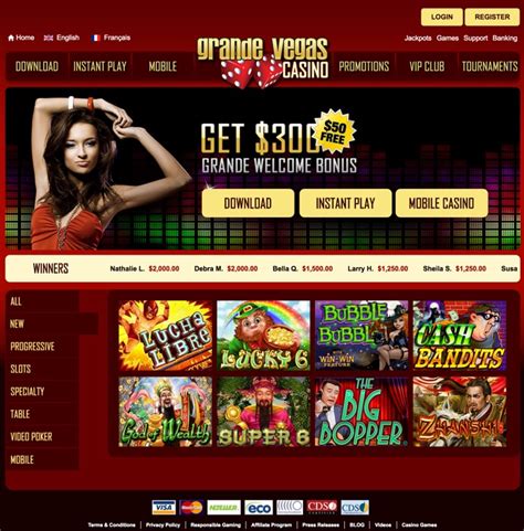 grande vegas no deposit